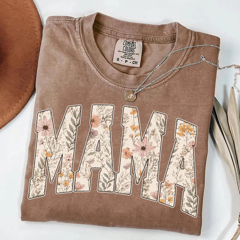 Mama Floral Tee